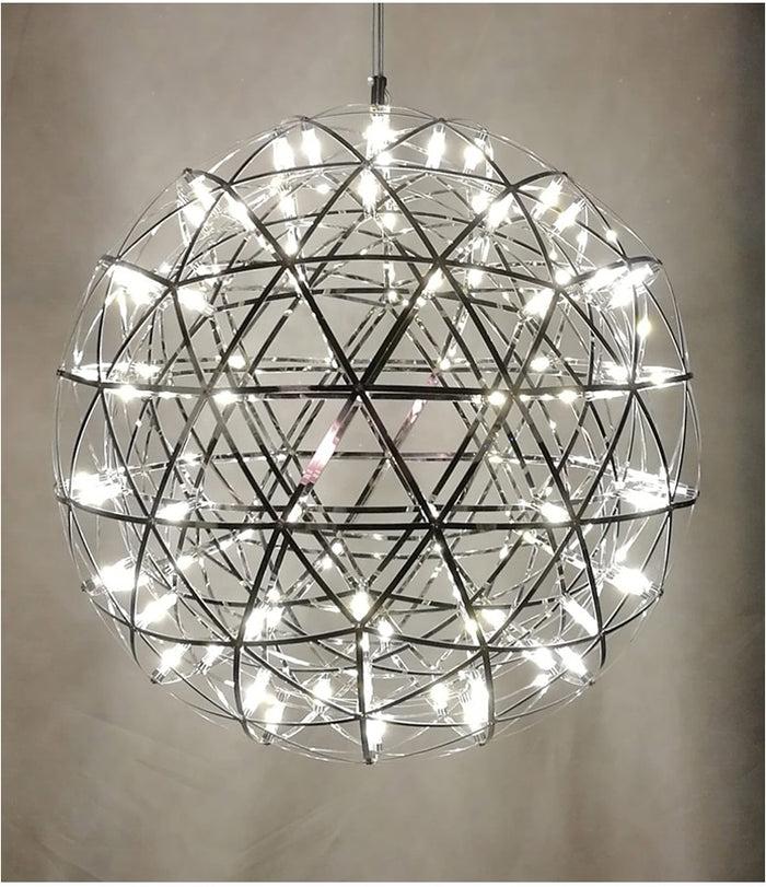 Decoramo Modern Firework Spark Ball LED Pendant Light Fixture