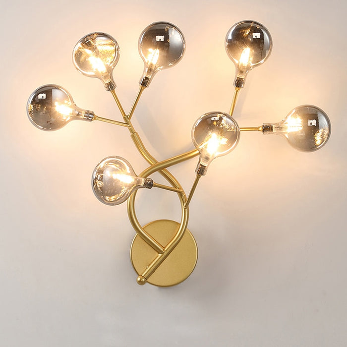 Decoramo Modern LED Firefly Chandelier For Living Room Bedroom Kitchen Indoor Lamp Fixture Lights