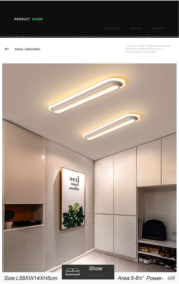 Decoramo Modern LED Hallway Corridor Ceiling Lights