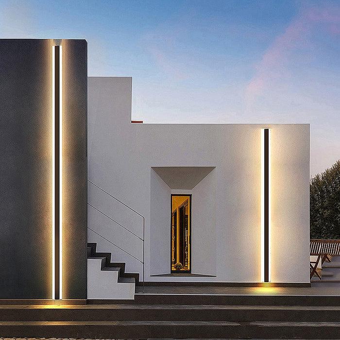 Decoramo Modern Waterproof Outdoor Long Strip LED Wall Lamp On Sale