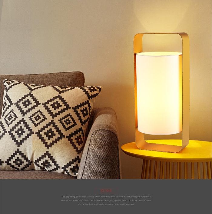 Decoramo Nate - Modern Frame Floating Lantern Desk Lamp