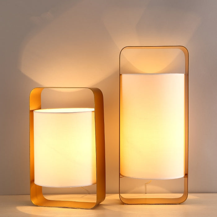 decoramo Nate - Modern Frame Floating Lantern Desk Lamp