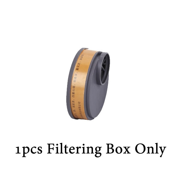 Decoramo New Gas Dust Mask Chemical Gas Respirator Face Mask