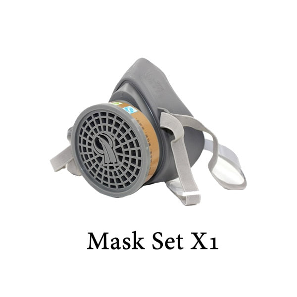 Decoramo New Gas Dust Mask Chemical Gas Respirator Face Mask