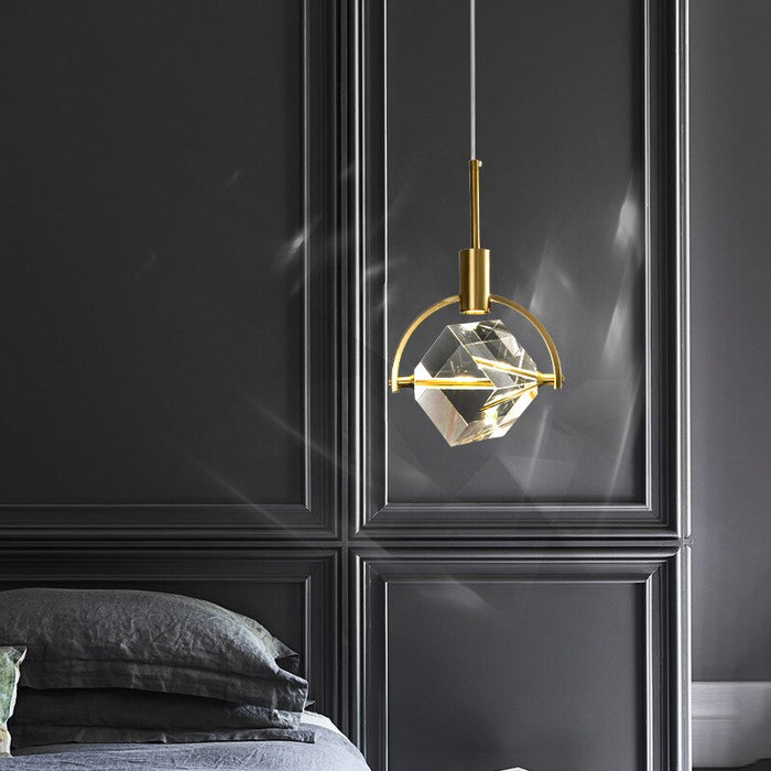 Decoramo Nordic Island Pendant Led Modern Luxury Crystal Chandelier