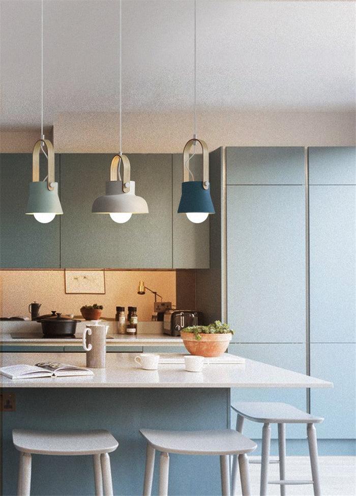Decoramo Petah - Modern Nordic LED Hanging Dome Lights