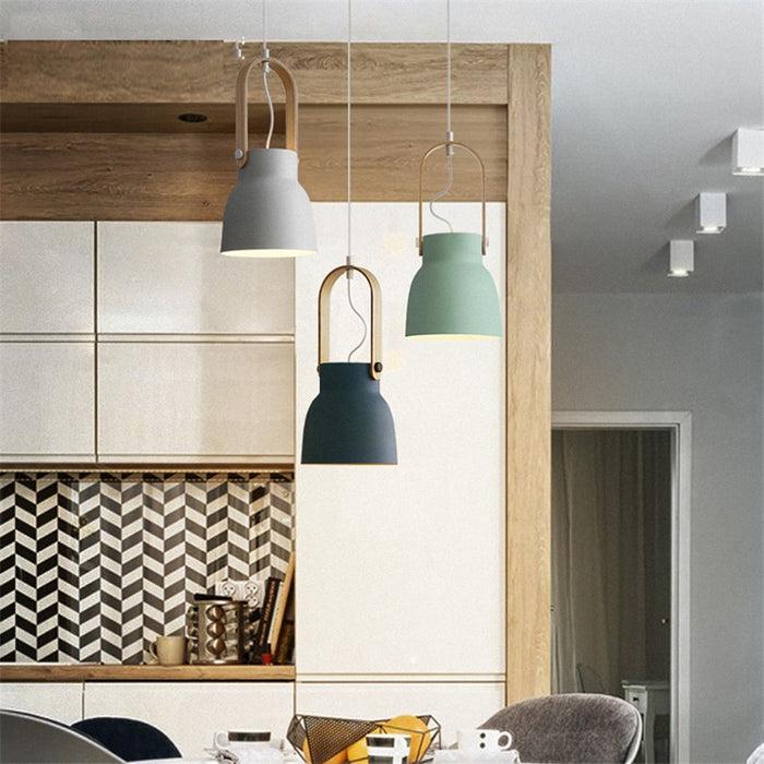Decoramo Petah - Modern Nordic LED Hanging Dome Lights