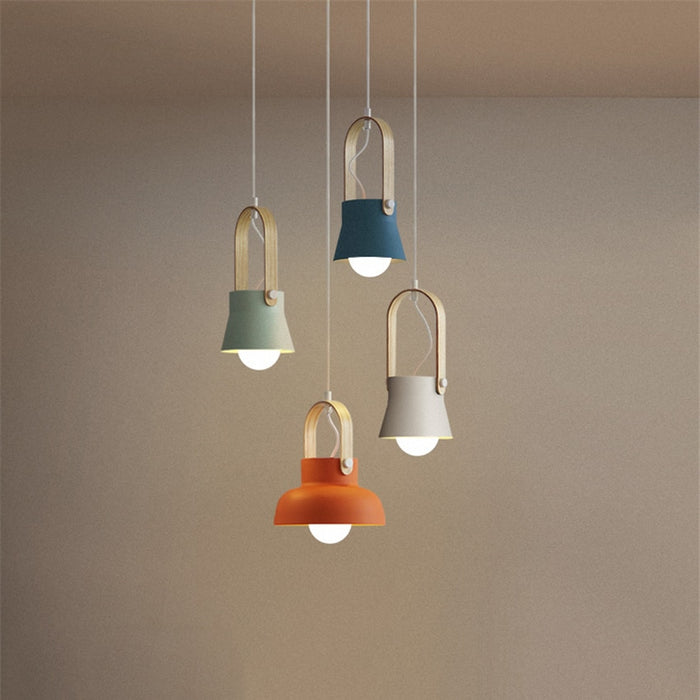 decoramo Petah - Modern Nordic LED Hanging Dome Lights