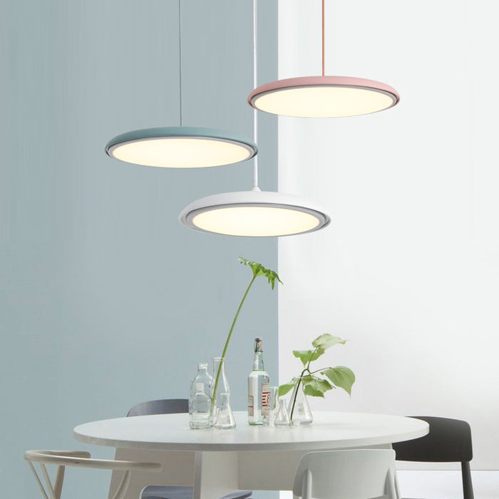 Decoramo Post-Modern Nordic Circular LED Hanging Lamps