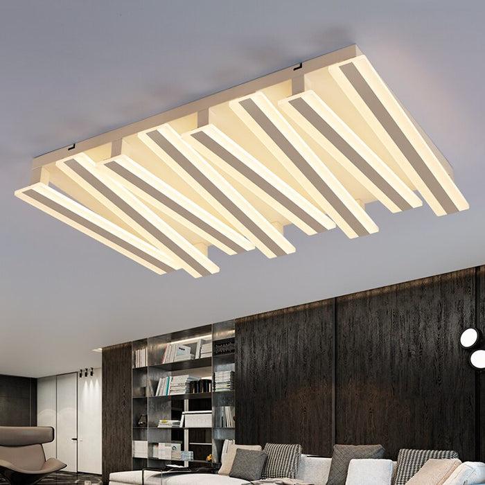 Decoramo Post-modern Piano Lighting Fixture - Rectangular & Minimalistic Ceiling Light