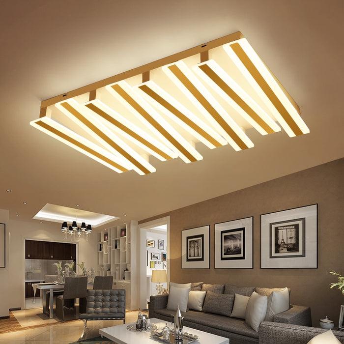 Decoramo Post-modern Piano Lighting Fixture - Rectangular & Minimalistic Ceiling Light