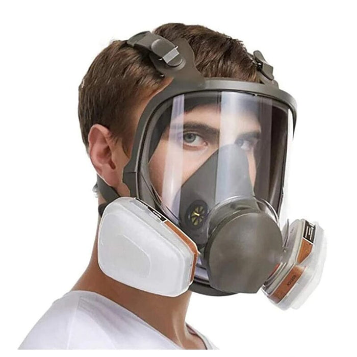 decoramo Protection Safety Respirator Gas Mask Painting Spraying Full Face