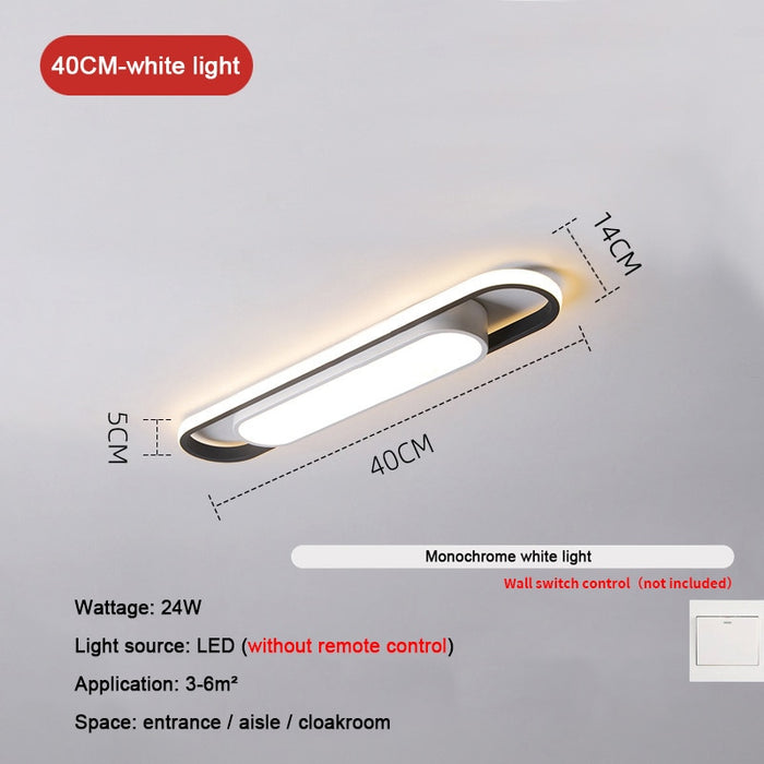 Decoramo Rectangular Led Ceiling Light For Corridor Hallway