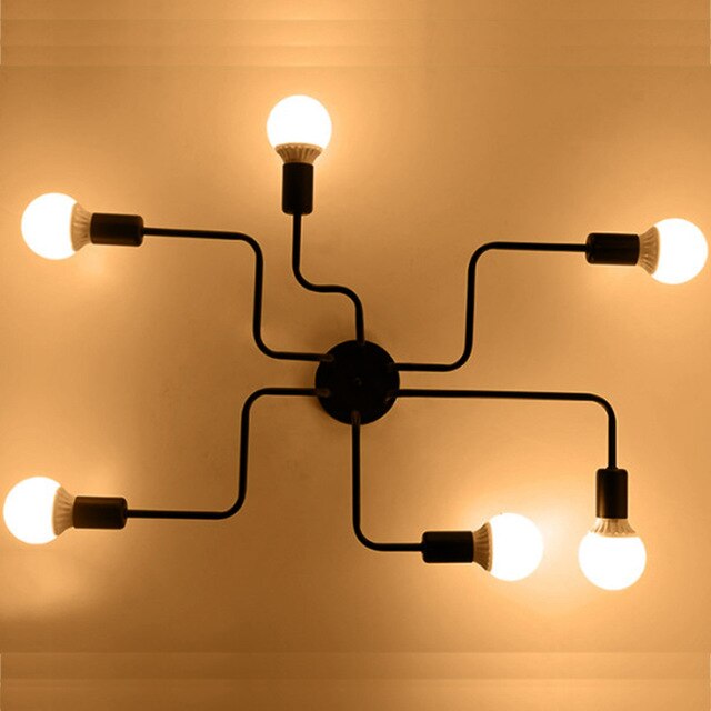 Decoramo Retro 23 1/2" To 47 1/4" Wide Metal Wire Branching Pendant Ceiling Lights