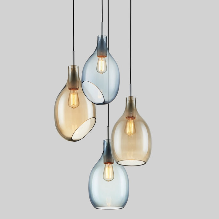decoramo Simple Post-Modern Glass Pendant Light - Minimalistic Decoration Lighting