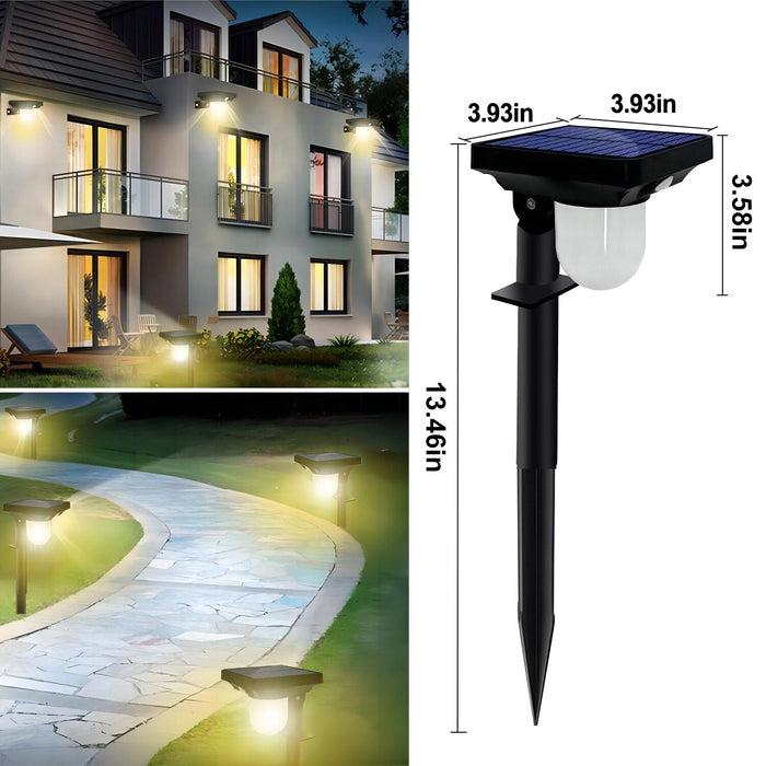 Decoramo Solar Powered Motion Sensor Pathway Light Waterproof