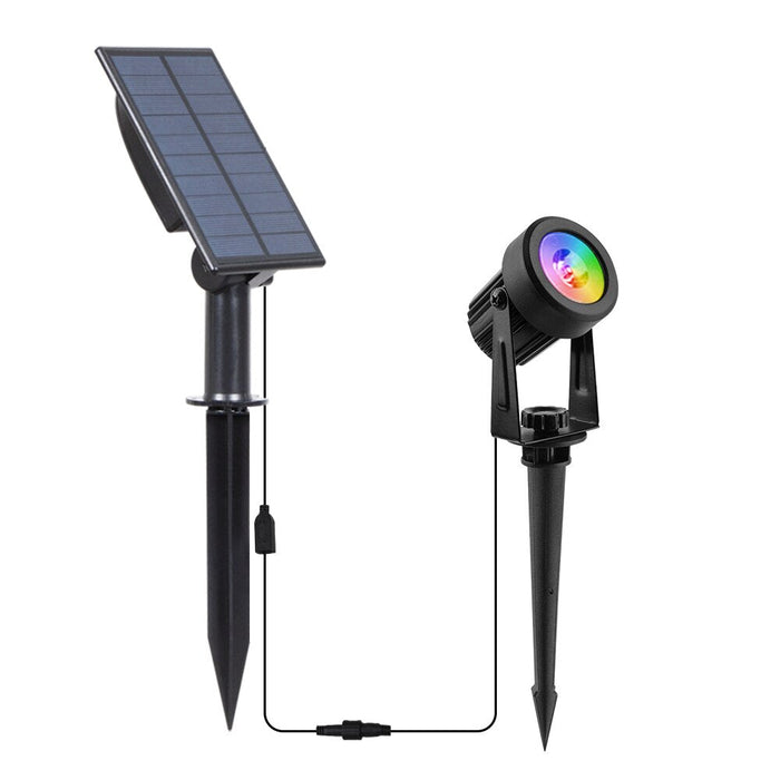 Decoramo Solar Spotlight Waterproof IP65 Solar Powered LED
