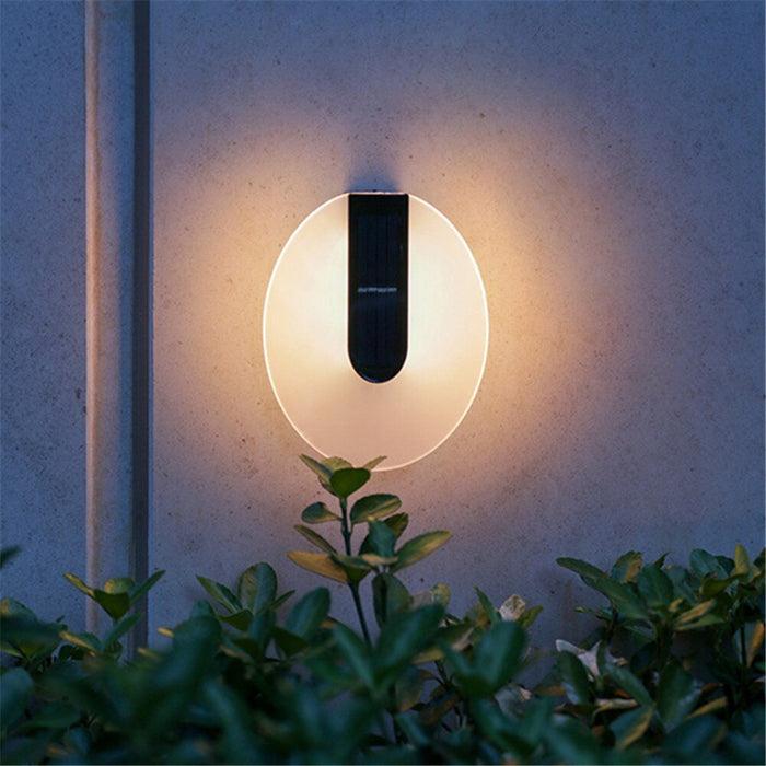 Decoramo Solar Wall Led Lights Outdoor Waterproof Solar Lamp