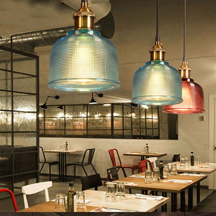 Decoramo Sosie - Retro European Color Glass Pendant Light