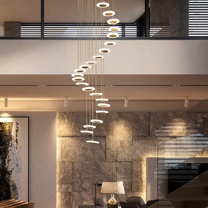 Decoramo Stairway Suspended Chandelier Pendant Lights