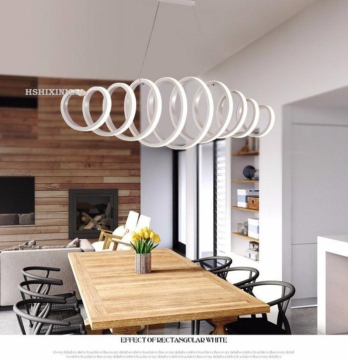 Decoramo Twisting Bedroom Dining Study Chandelier Lamp