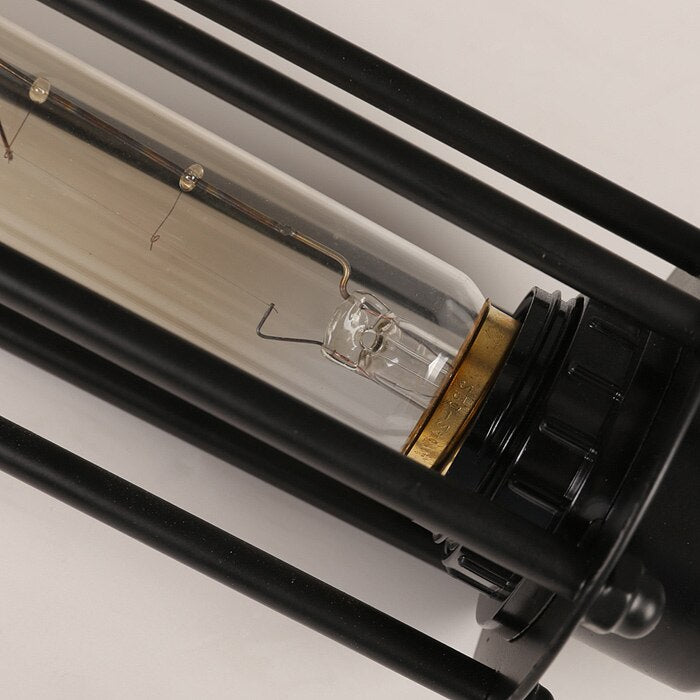 Decoramo Vintage Country Style Pendant Light - Iron Cage Droplight