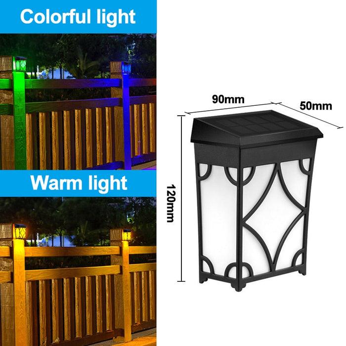 Decoramo Vintage Solar Powered LED Wall Light Waterproof
