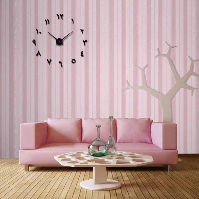 Decoramo Wall Clock Horloge 3d Diy Acrylic Mirror Stickers