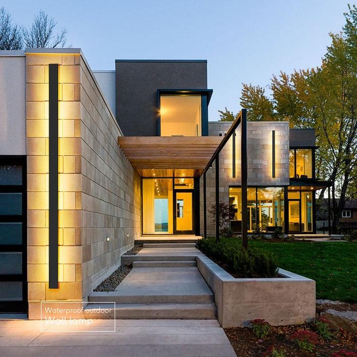 decoramo Waterproof Aluminum Outdoor LED Wall Lamp IP65