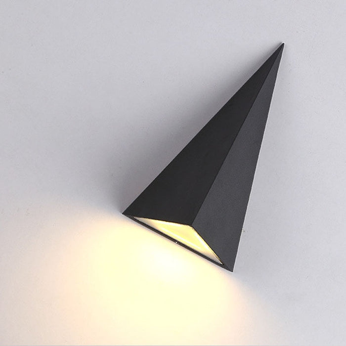 decoramo Waterproof Indoor/Outdoor Pyramid Wall Lamp