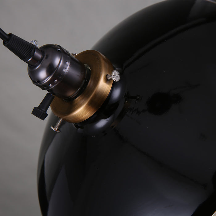 Decoramo Zelus - Vintage Retro Metal Shade Hanging Lamp