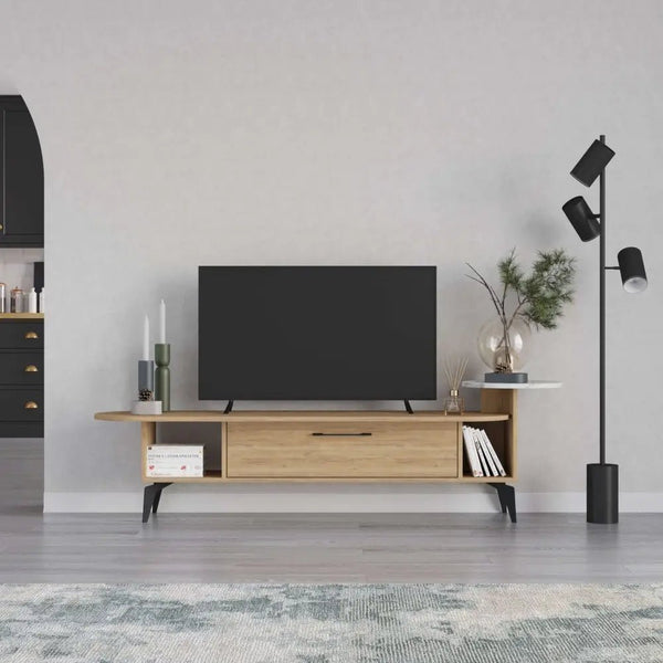 Decortie Ada Modern TV Stand Multimedia Centre With Storage Cabinet 188cm