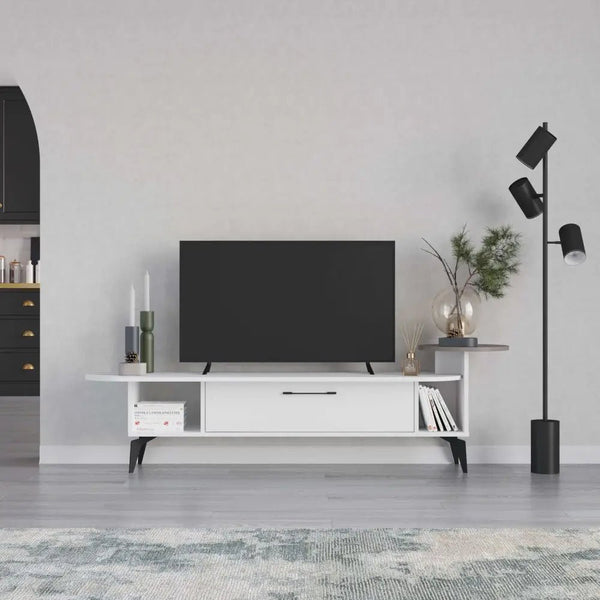 decortie Ada Modern TV Stand Multimedia Centre with Storage Cabinet 188cm