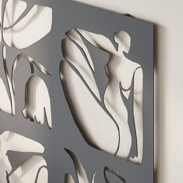 Decortie Aitus Modern Metal Wall Art Home Decorative Ornament