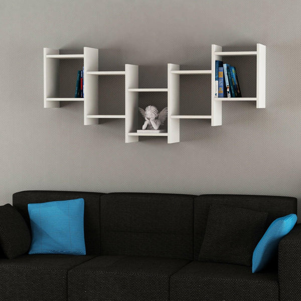 decortie Bat Modern Floating Shelf 64cm Tall