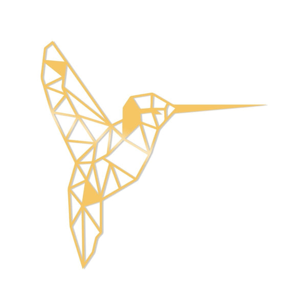 Decortie BIRD METAL DECOR - GOLD