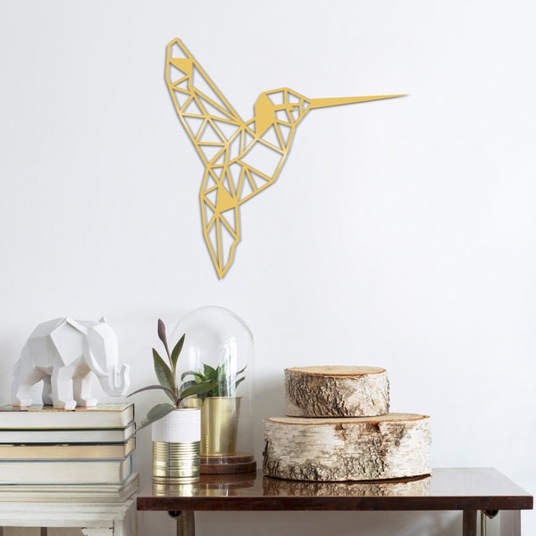 decortie BIRD METAL DECOR - GOLD