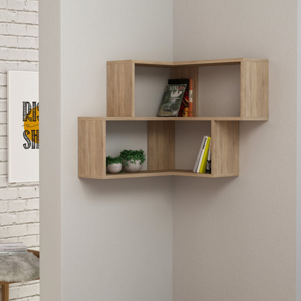 Decortie Corner Modern Shelf 61.5cm Narrow