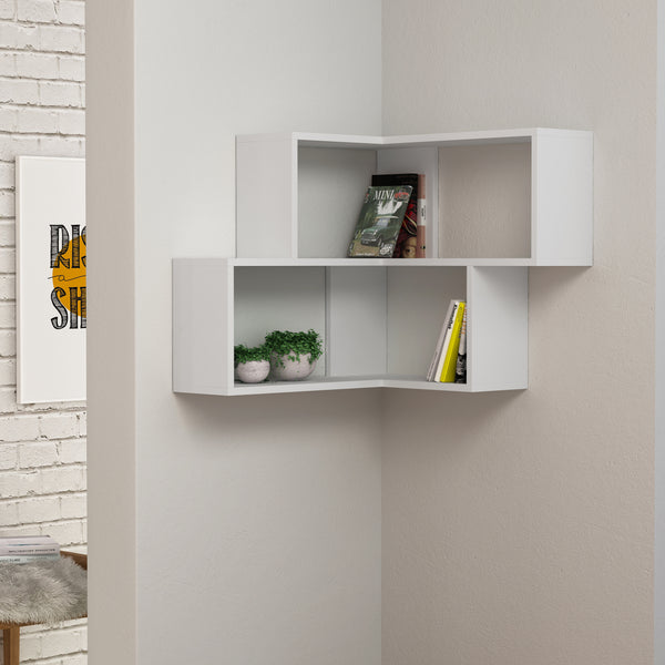 decortie Corner Modern Shelf 61.5cm Narrow