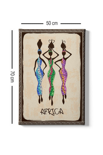 Decortie Decorative Canvas Painting (50x70) - 114