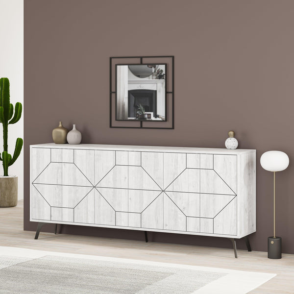 Decortie Dune Console Sideboard Display Unit 183cm