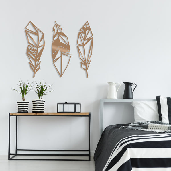 decortie FEATHER - COPPER