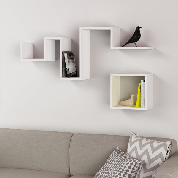 decortie Follow Modern Floating Shelf 45cm