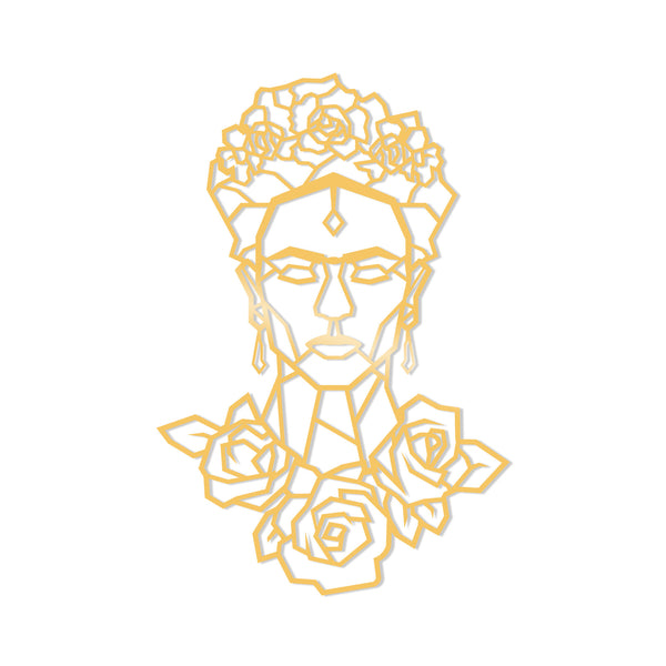 Decortie FRIDA METAL DECOR - GOLD