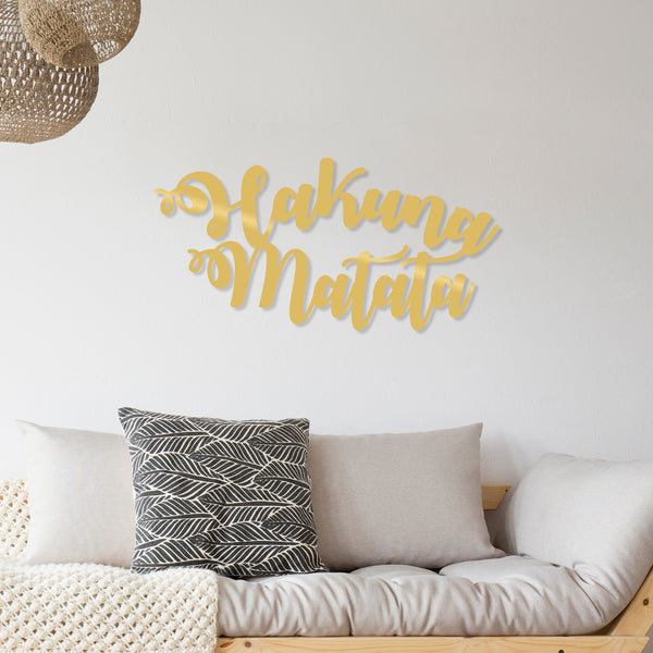 decortie HAKUNA MATATA - GOLD