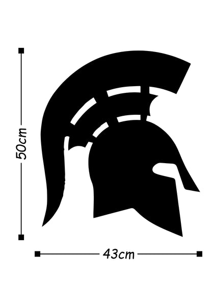 Decortie HELMET Metal Decorative Art