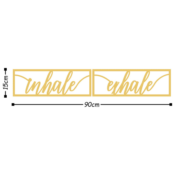 Decortie INHALE EXHALE - GOLD