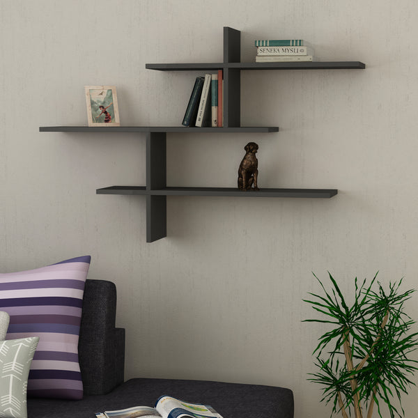 Decortie Leo Modern Floating Shelf Tall 80.5cm
