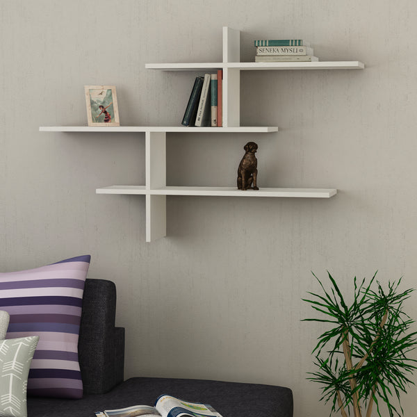 decortie Leo Modern Floating Shelf Tall 80.5cm