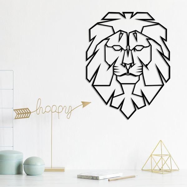 decortie LION - BLACK
